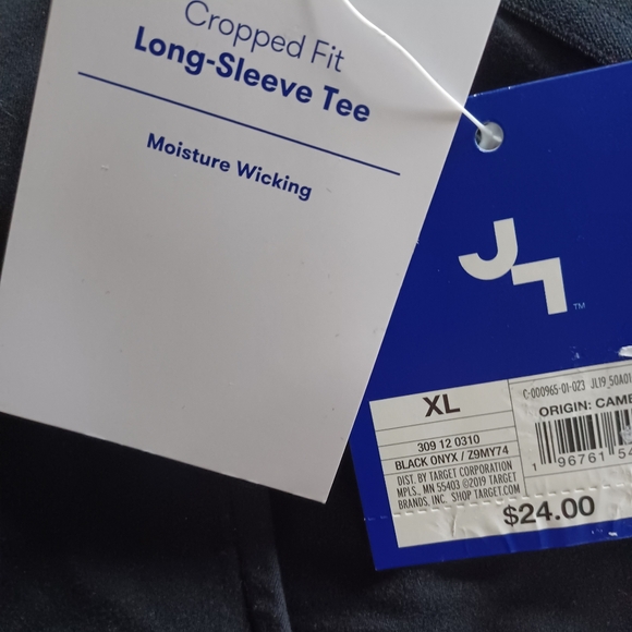 NWT JoyLab set: high-rise wide leg legging + long sleeve TEE - Picture 13 of 13